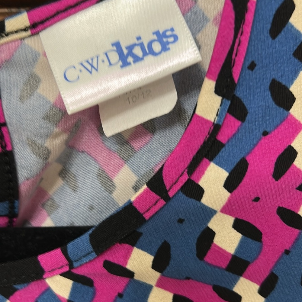 Colorful Geometric Pattern Dress/Tunic - Picture 3 of 7